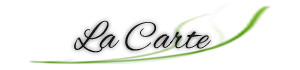 la carte